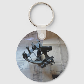 Sextant For Celestial Navigation Key Ring