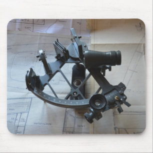 Sextant For Celestial Navigation Mouse Mat