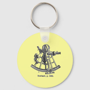 Sextant Key Ring