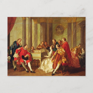 Sextet, 1768 postcard
