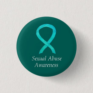 Sexual Abuse Awareness Custom Ribbon Pin