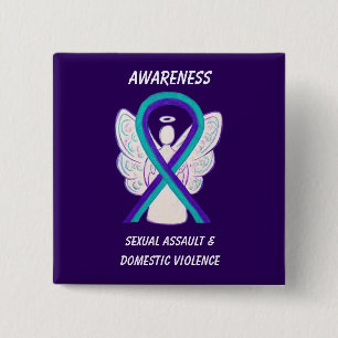 Sexual Assault & Domestic Violence Awareness Pins