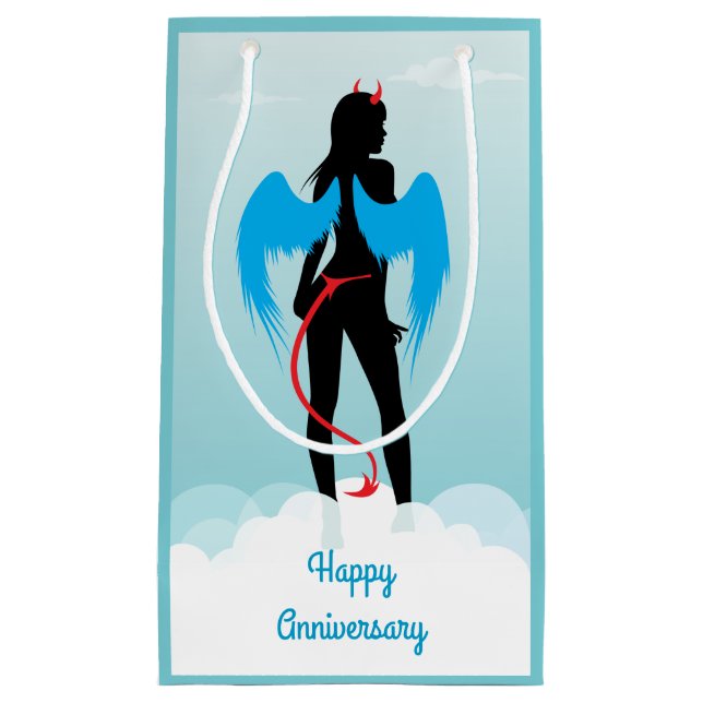 Sexy Angel Small Gift Bag (Front)