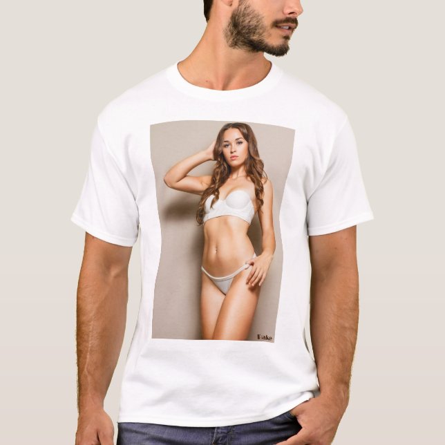 Sexy bikini pinup girl Tshirt (Front)
