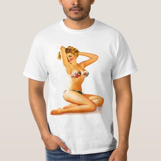 SEXY BLONDE PIN UP POSE T-Shirt