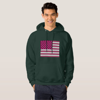Sexy boy withe my USA pink flag Hoodie