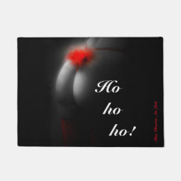 Sexy Christmas Glamour Babe Festive Xmas Doormat