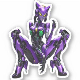 Sexy evangelion catgirl android