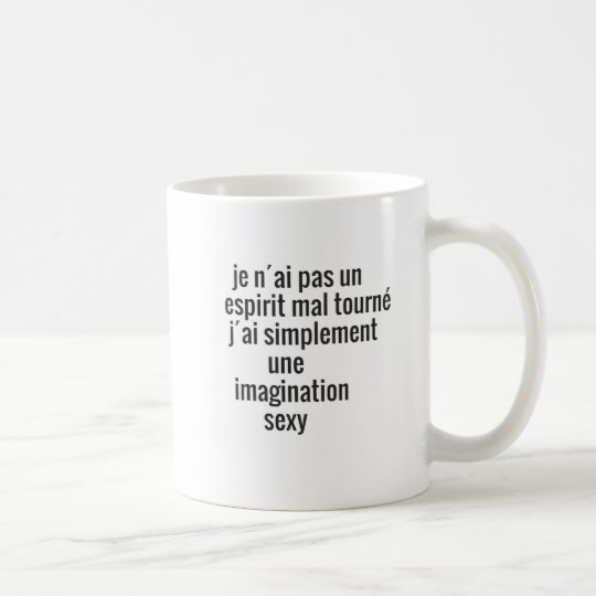 sexy imagination french phrase mug 2