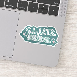 Sexy Ladies Under Tremendous Stress Sticker