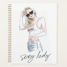 Sexy lady slogan with fashion girl