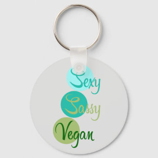 Sexy, Sassy Vegan Key Ring