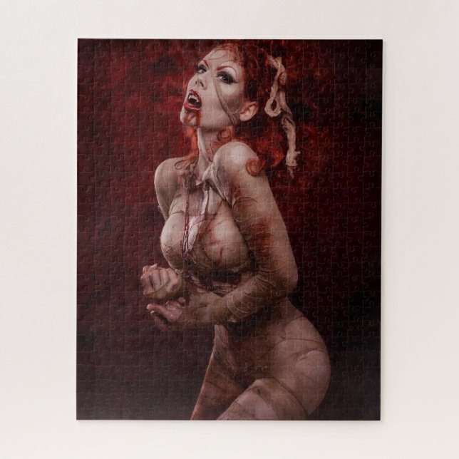 Sexy Vampire Horror Puzzle (Vertical)