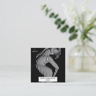 Sexy Wedding Anniversary Naughty Enclosure Card