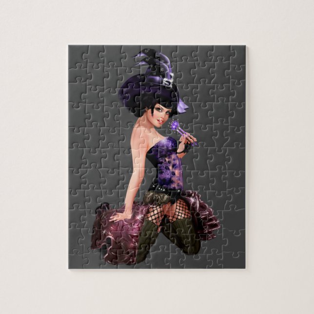 Sexy witch puzzle (Vertical)