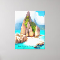 Seychelles Beach Art Ocean Lover