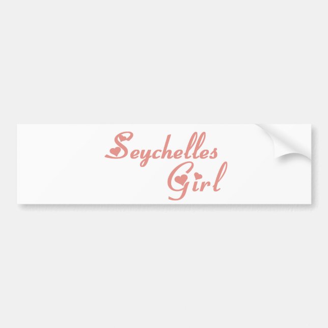 Seychelles Bumper Sticker (Front)