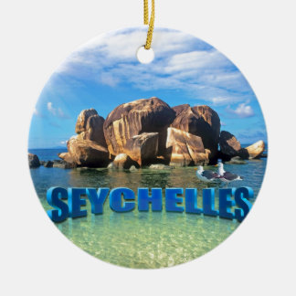 Seychelles Ceramic Tree Decoration