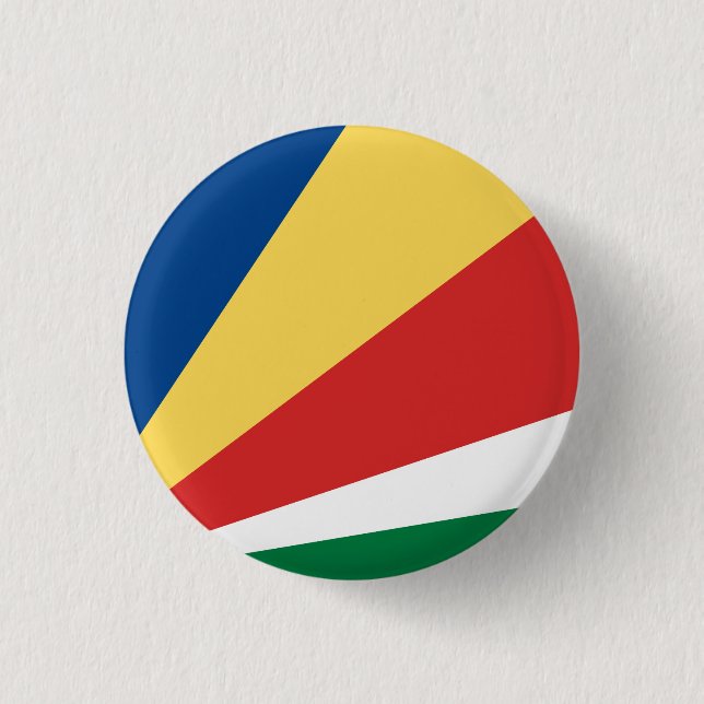 Seychelles Flag 3 Cm Round Badge (Front)