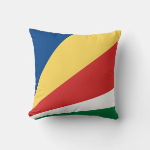 Seychelles Flag Cushion