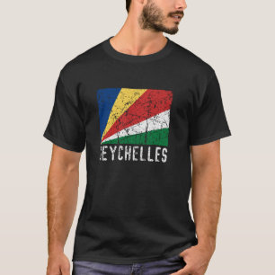 Seychelles Flag Distressed Seychellois Africa Men T-Shirt