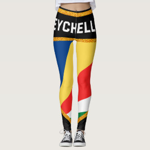 Seychelles Flag Leggings