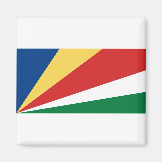 Seychelles Flag Magnet (Front)