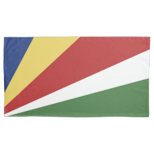 Seychelles flag pillowcase