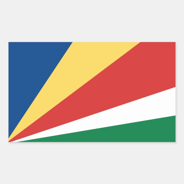 Seychelles* Flag Sticker (Front)