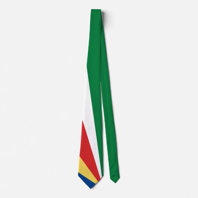 Seychelles Flag Tie (Front)