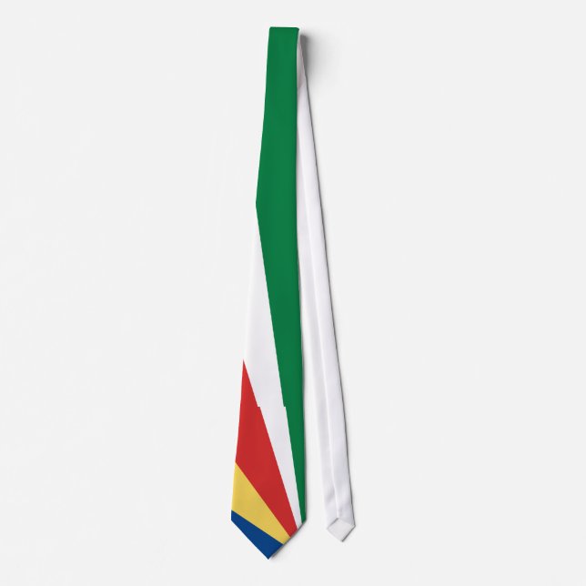 Seychelles Flag Tie (Front)