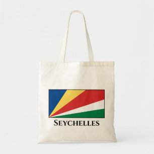 Seychelles Flag Tote Bag