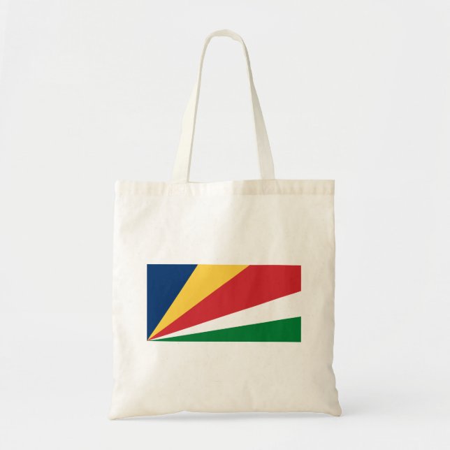 Seychelles Flag Tote Bag (Front)