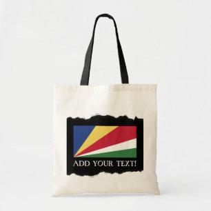 Seychelles Flag Tote Bag