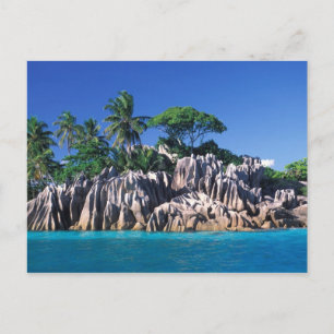 Seychelles. Ilot St. Pierre (near Praslin Postcard