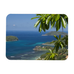 Seychelles, Island of Mahe. Western coast of Magnet