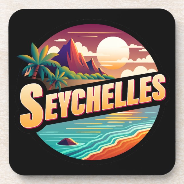 Seychelles Islands Indian Ocean Coaster (Front)
