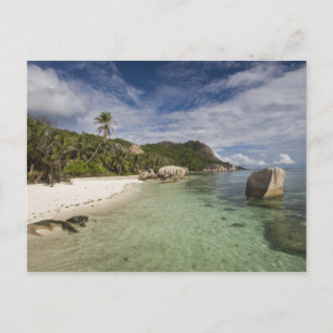 Seychelles, La Digue Island, L'Union Estate 2 Postcard