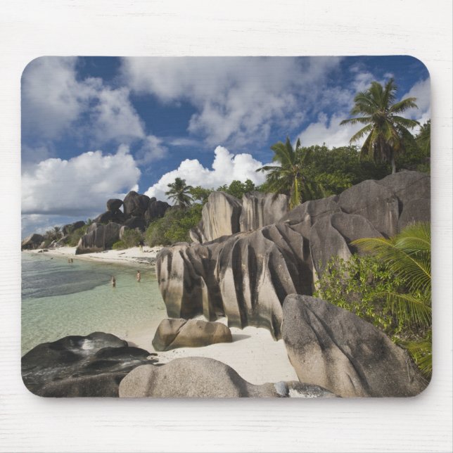 Seychelles, La Digue Island, L'Union Estate Mouse Mat (Front)