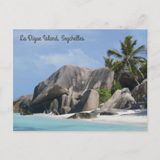 Seychelles La Digue Island Postcard