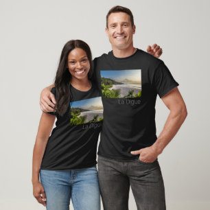 Seychelles La Digue Sunset Beach Holiday Souvenir  T-Shirt