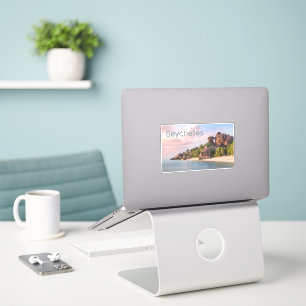 Seychelles La Digue Vintage Sunset Holiday Gift
