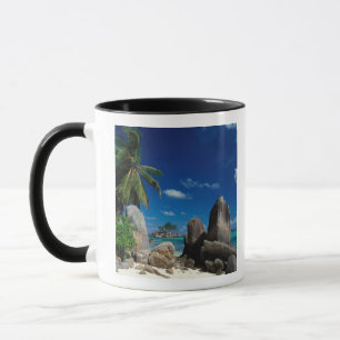 Seychelles, Mahe Island, Anse Royale Beach. Mug