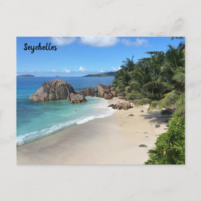 Seychelles Maldives Postcard (Front)