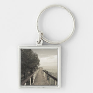 Seychelles, Praslin Island, Anse Bois de Rose, Key Ring