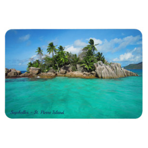 Seychelles, Praslin - Tropic Island - Photo Magnet