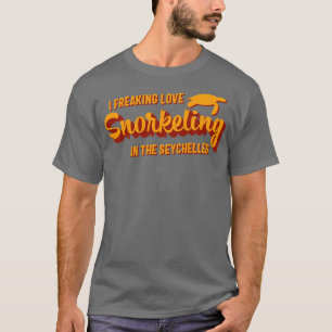 Seychelles Snorkelling Lover Quote T-Shirt