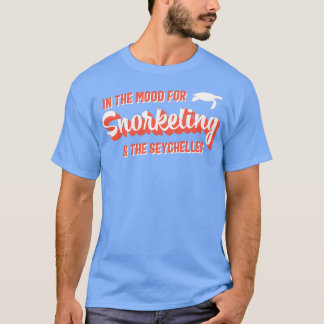 Seychelles Snorkelling Quote Turtle T-Shirt