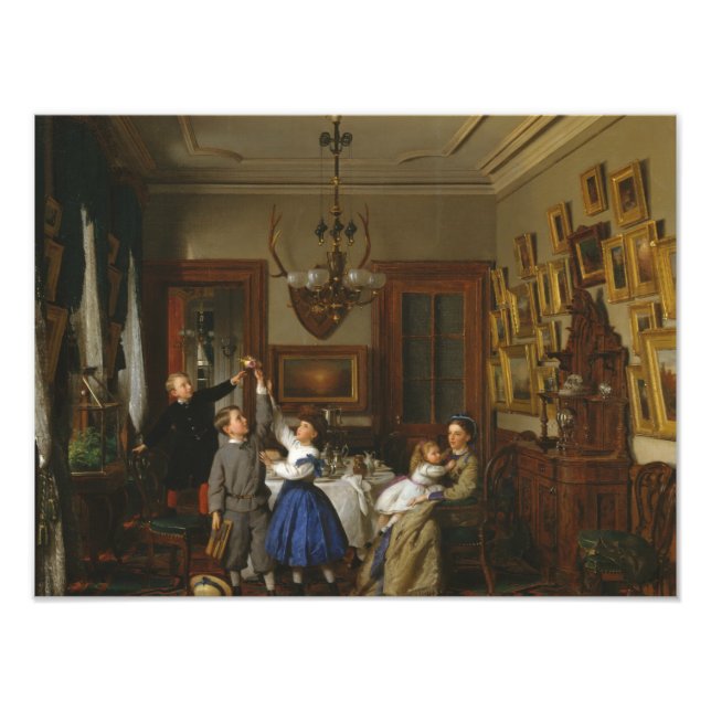 Seymour Joseph Guy - The Contest for the Bouquet Photo Print (Front)