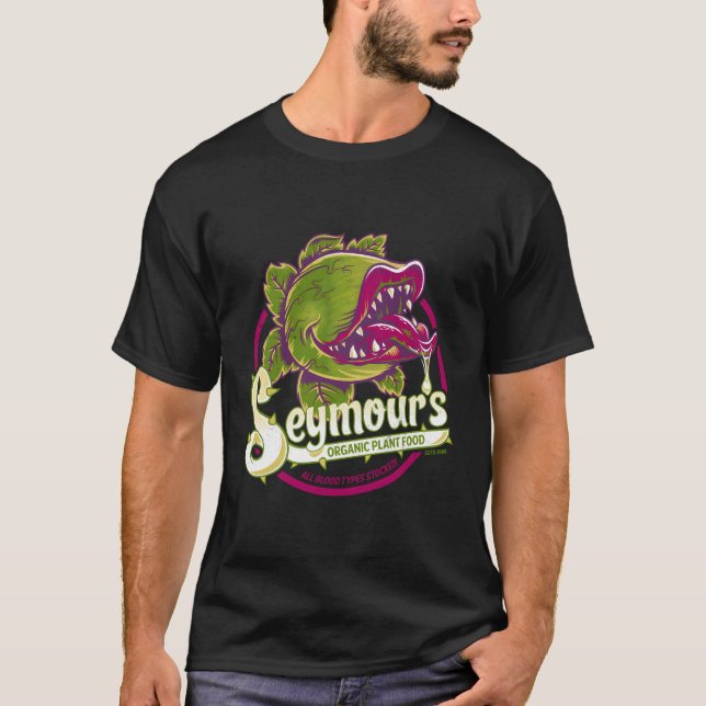 Seymour'S Plant Food Creepy Spooky Horror Musical T-Shirt (Front)